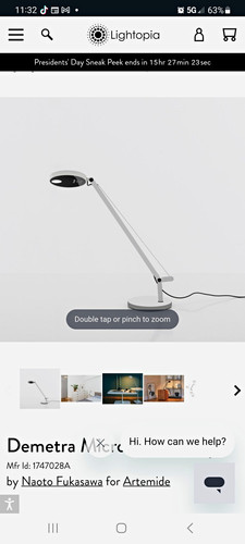 Artemide demetra led - led, desk